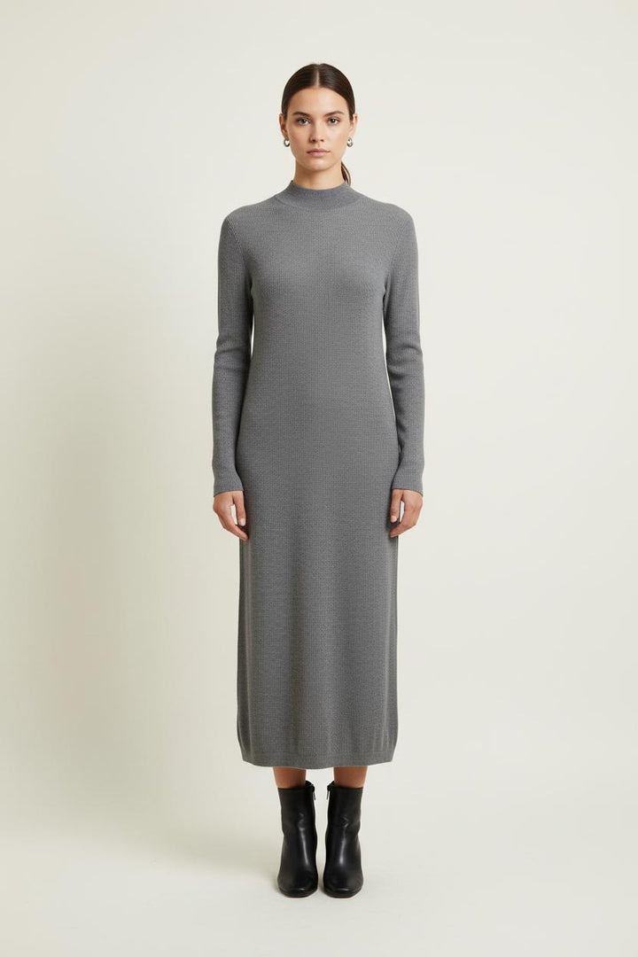 Robe Pull Grise - Taille L/40 de la marque Rodier | PARAD84260 - Vendu par Paradigme - Image 1