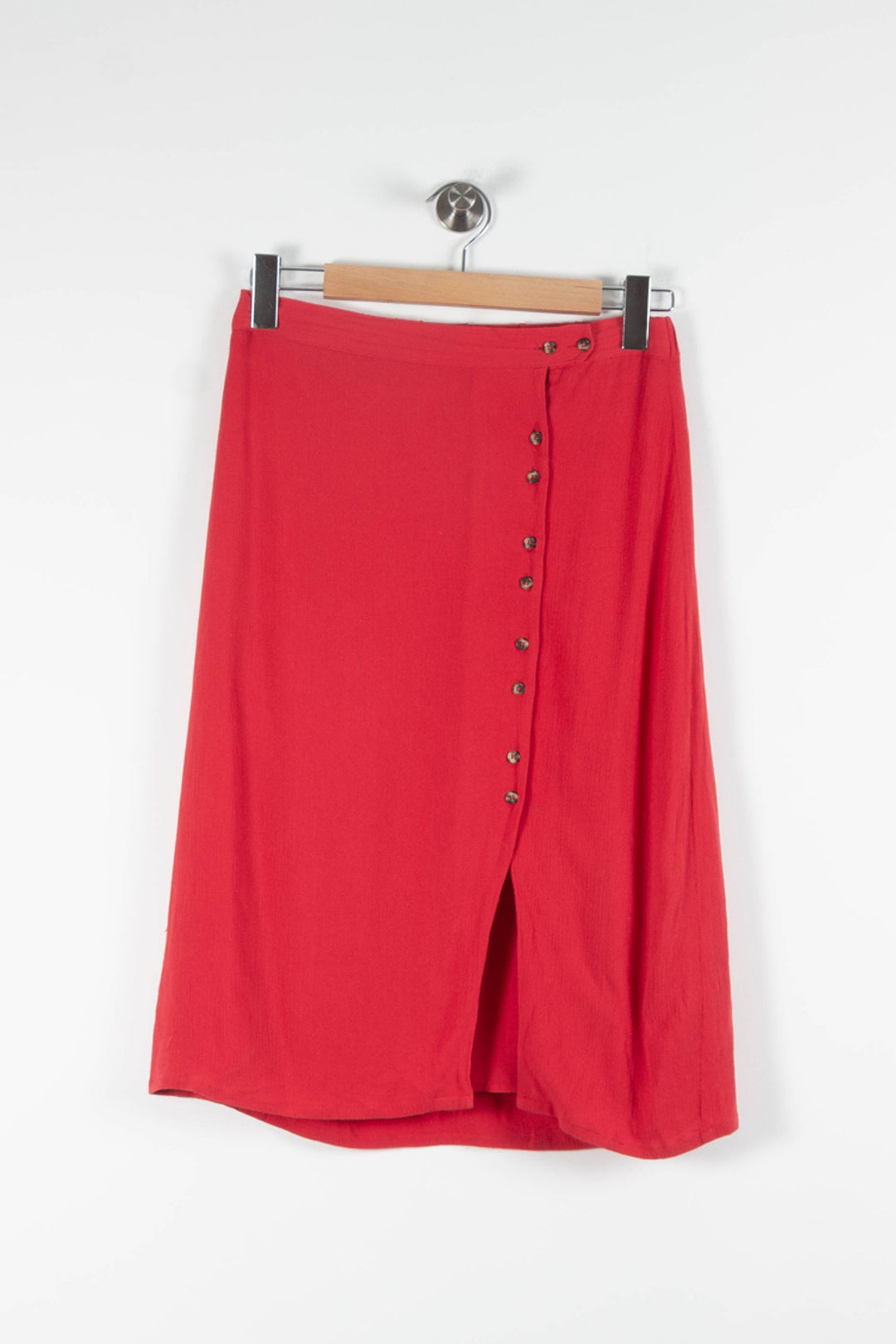 Jupe Boutonnée Rouge - Taille M/38 de la marque Karl Marc John | PARAD84261 - Vendu par Paradigme - Image 2