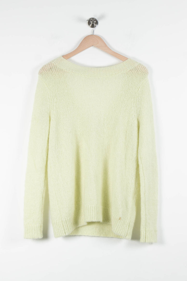 Pull Jaune - Taille M/38 de la marque Des petits hauts | PARAD84263 - Vendu par Paradigme - Image 4