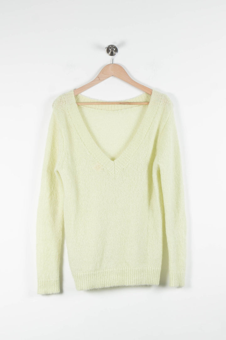 Pull Jaune - Taille M/38 de la marque Des petits hauts | PARAD84263 - Vendu par Paradigme - Image 2
