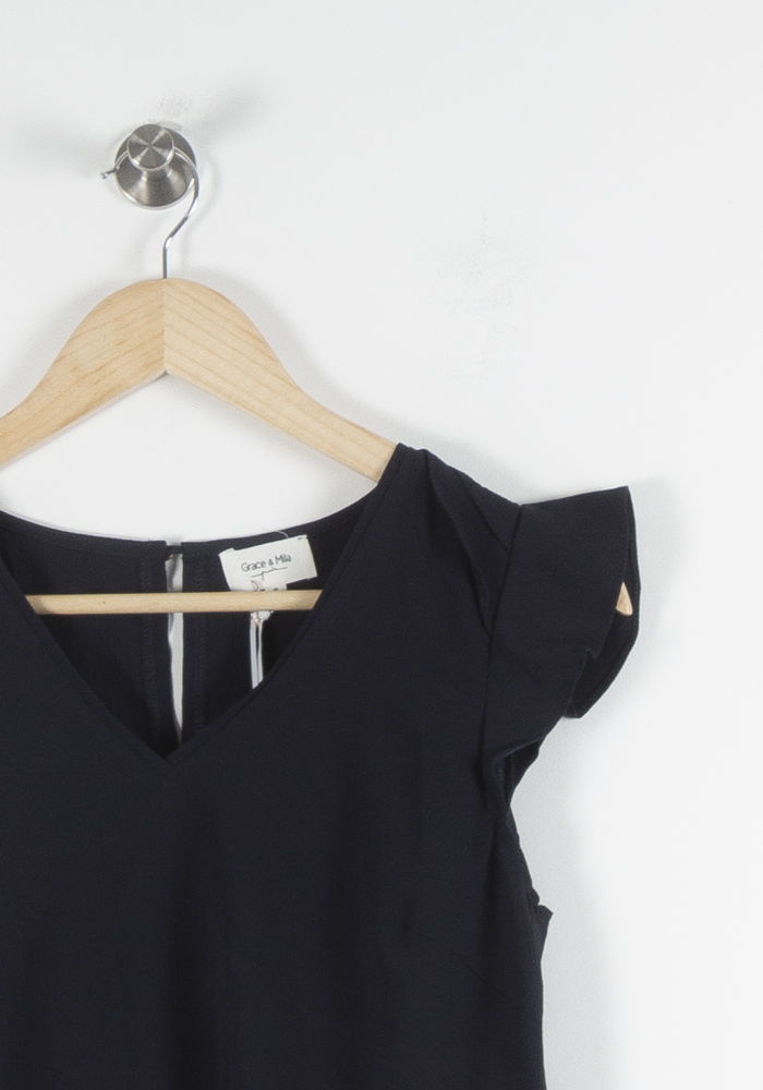 Blouse Bleu - Taille S/36 de la marque Grace & Mila | PARAD84264 - Vendu par Paradigme - Image 3