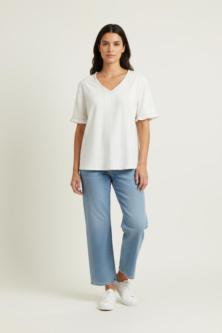 Blouse Blanche - Taille M/38 de la marque Grace & Mila | PARAD84269 - Vendu par Paradigme - Image 1