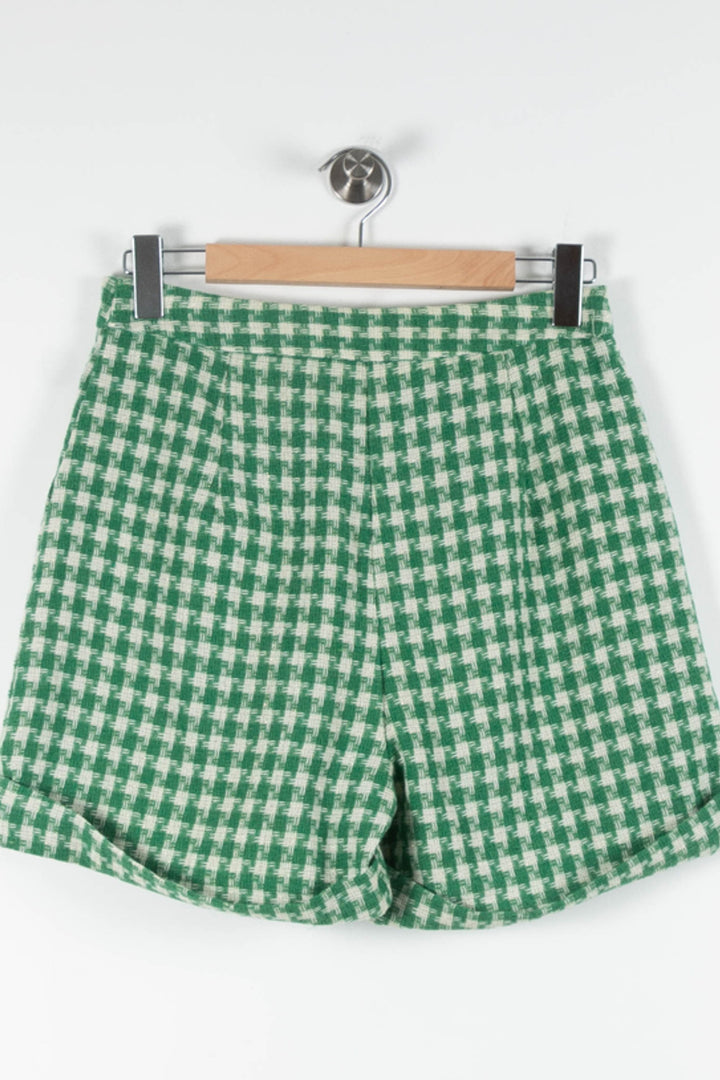 Short Vert et Blanc - Taille M/38 de la marque La Petite Etoile | PARAD84270 - Vendu par Paradigme - Image 4