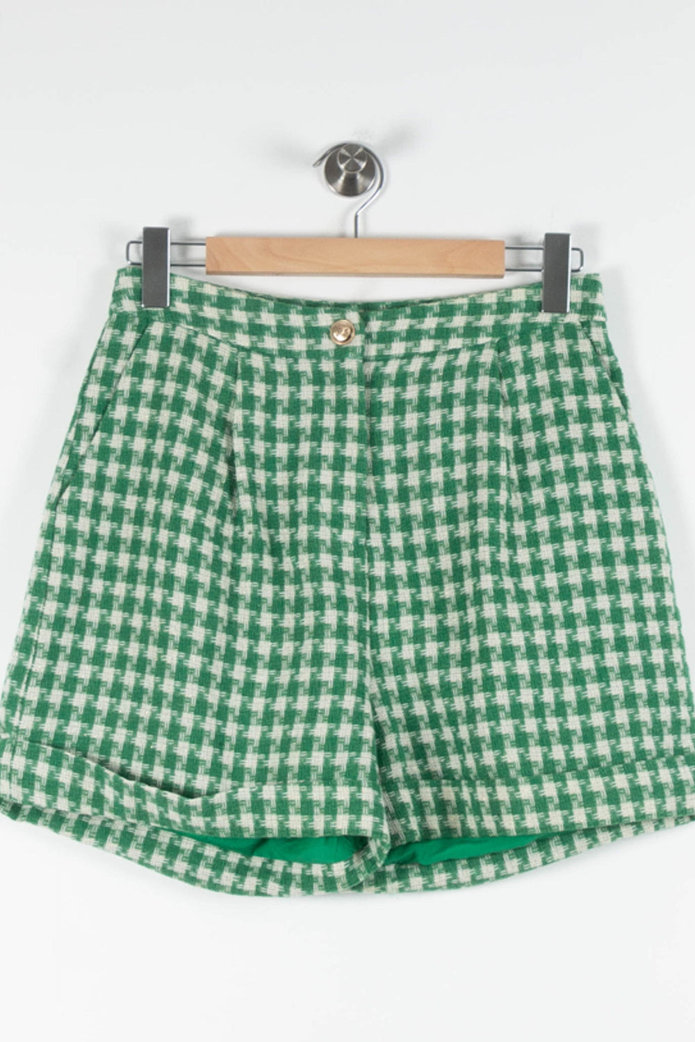 Short Vert et Blanc - Taille M/38 de la marque La Petite Etoile | PARAD84270 - Vendu par Paradigme - Image 2