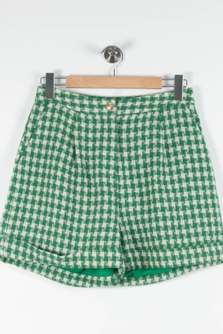 Short Vert et Blanc - Taille M/38 de la marque La Petite Etoile | PARAD84270 - Vendu par Paradigme - Image 2