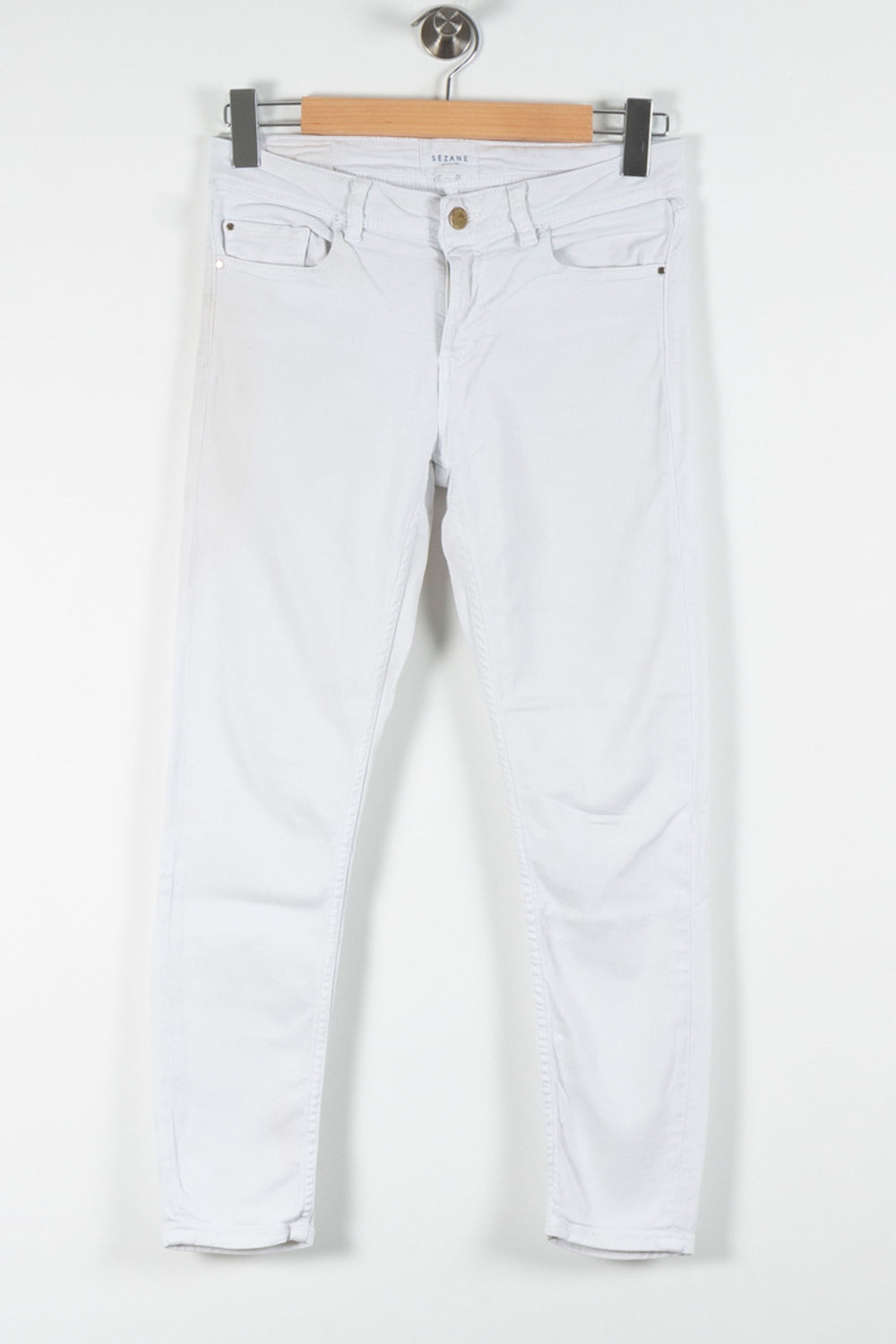 Jean Blanc - Taille M/38 de la marque Sézane | PARAD84275 - Vendu par Paradigme - Image 2