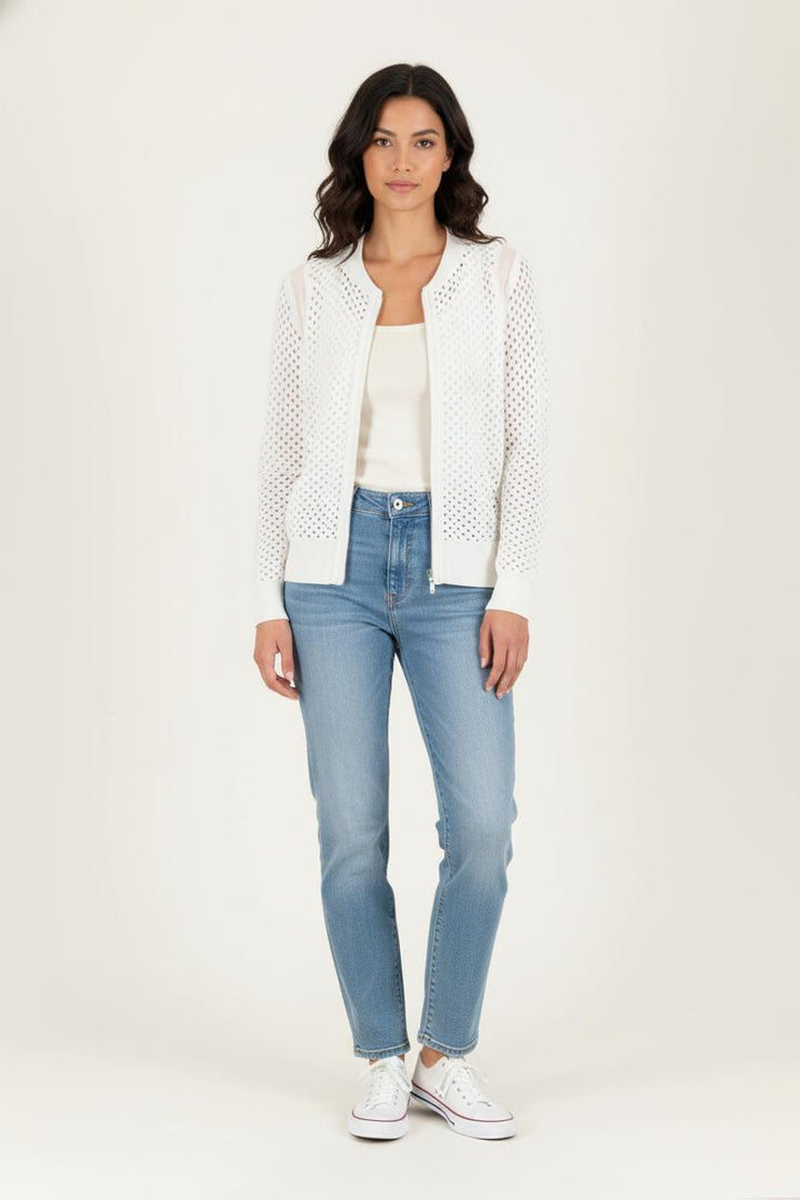 Blouson Blanc - Taille XS/34 de la marque IKKS | PARAD84293 - Vendu par Paradigme - Image 1