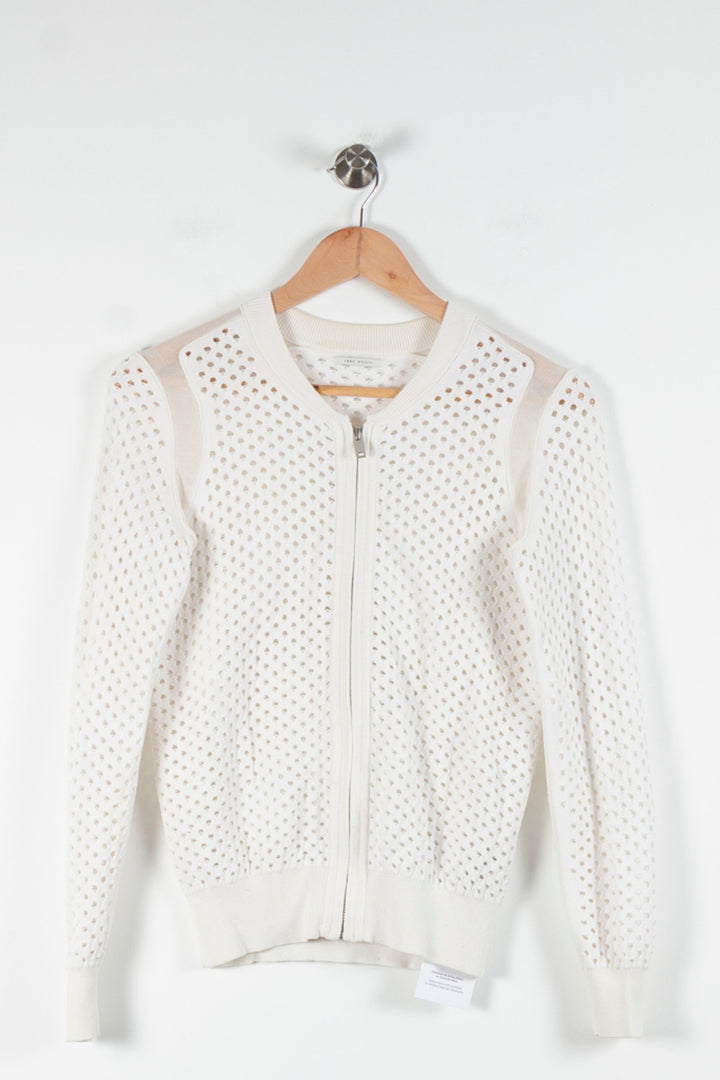 Blouson Blanc - Taille XS/34 de la marque IKKS | PARAD84293 - Vendu par Paradigme - Image 2