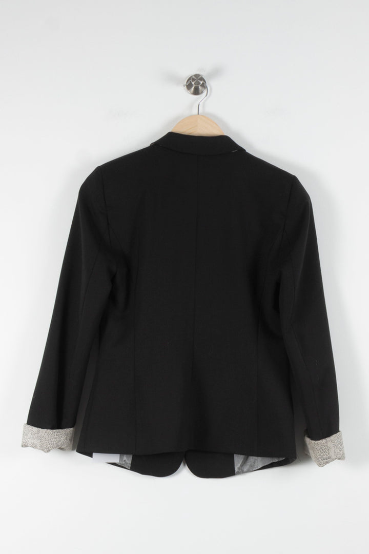 Blazer Noir - Taille S/36 de la marque IKKS | PARAD84299 - Vendu par Paradigme - Image 4