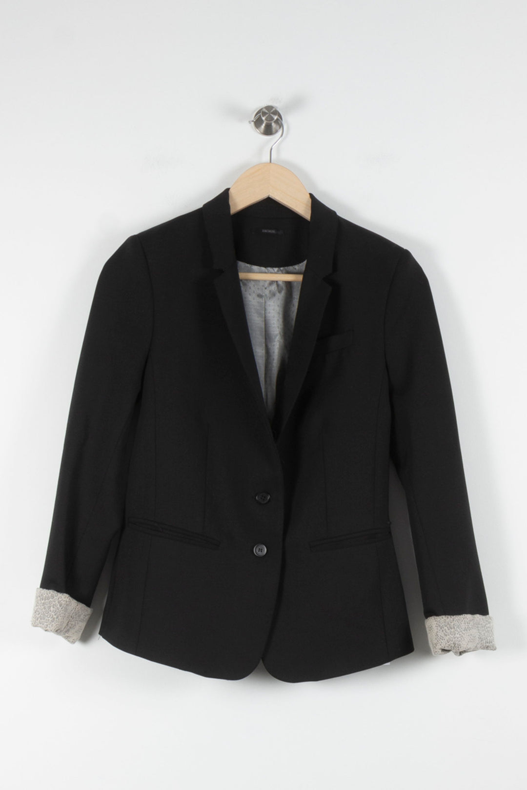 Blazer Noir - Taille S/36 de la marque IKKS | PARAD84299 - Vendu par Paradigme - Image 2