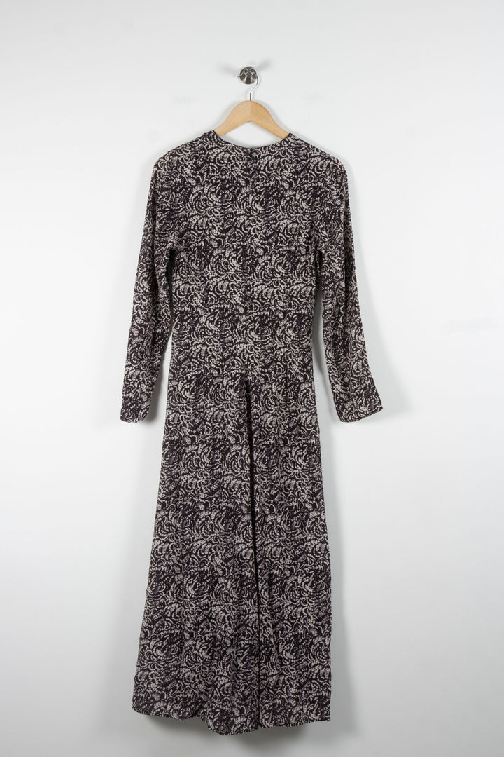 Robe Longue Noire et Blanche - Taille M/38 de la marque Vanessa Bruno | PARAD84312 - Vendu par Paradigme - Image 4