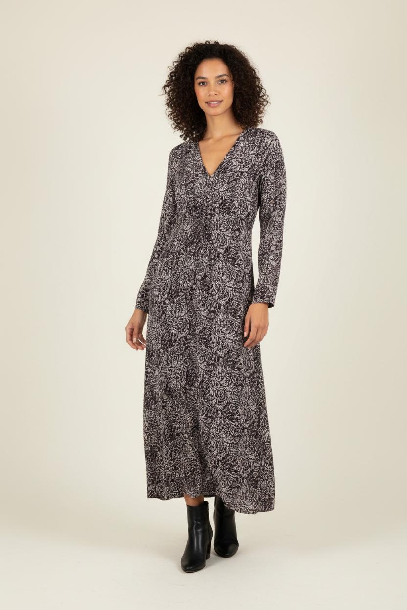 Robe Longue Noire et Blanche - Taille M/38 de la marque Vanessa Bruno | PARAD84312 - Vendu par Paradigme - Image 1