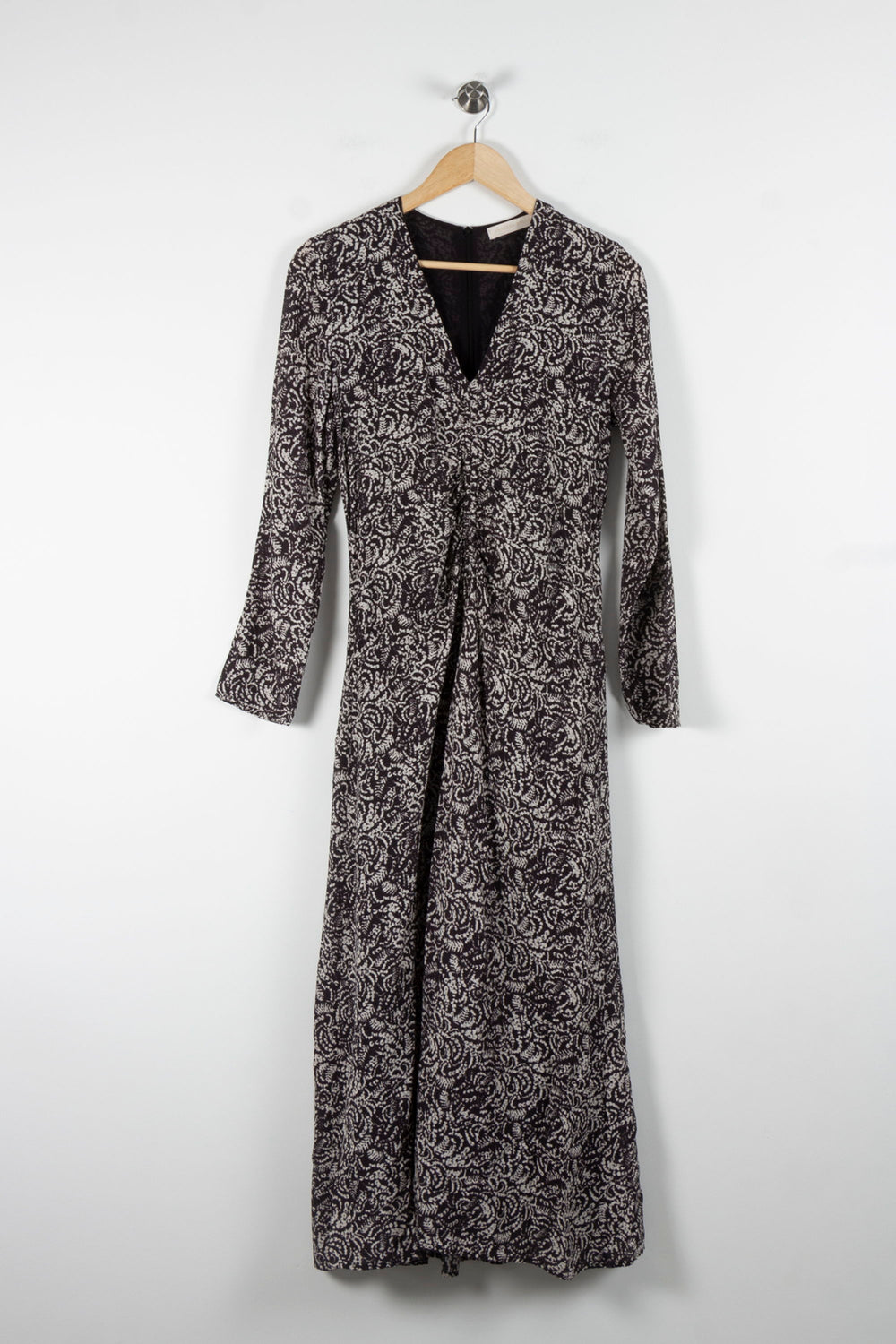 Robe Longue Noire et Blanche - Taille M/38 de la marque Vanessa Bruno | PARAD84312 - Vendu par Paradigme - Image 2
