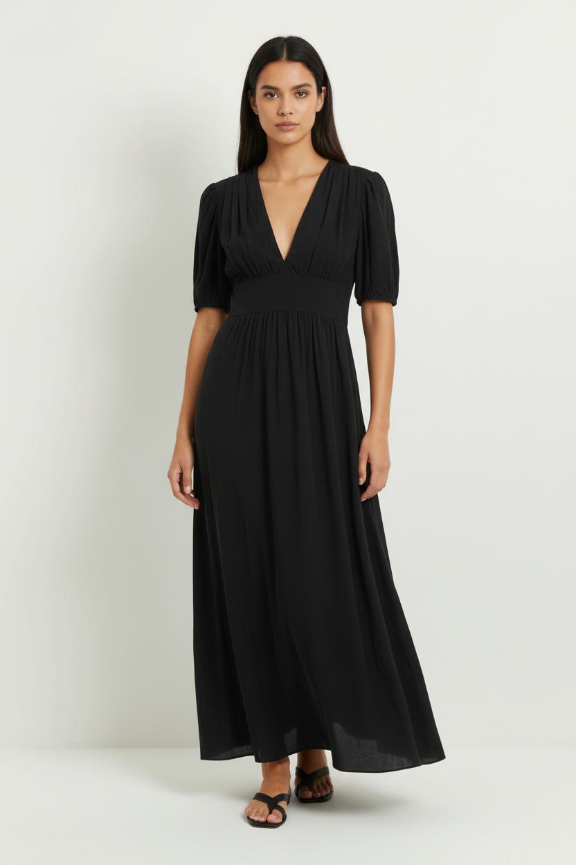 Robe Longue Noire - Taille S/36 de la marque Vanessa Bruno | PARAD84314 - Vendu par Paradigme - Image 1