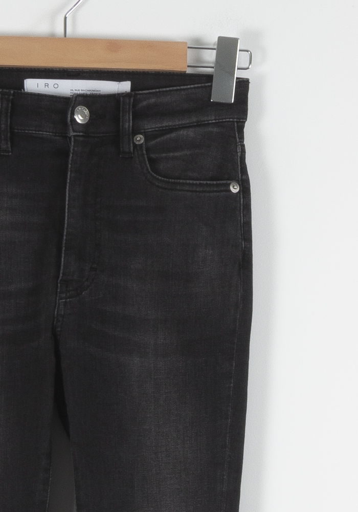 Jean Slim Noir - Taille XS/34 de la marque IRO | PARAD84316 - Vendu par Paradigme - Image 3