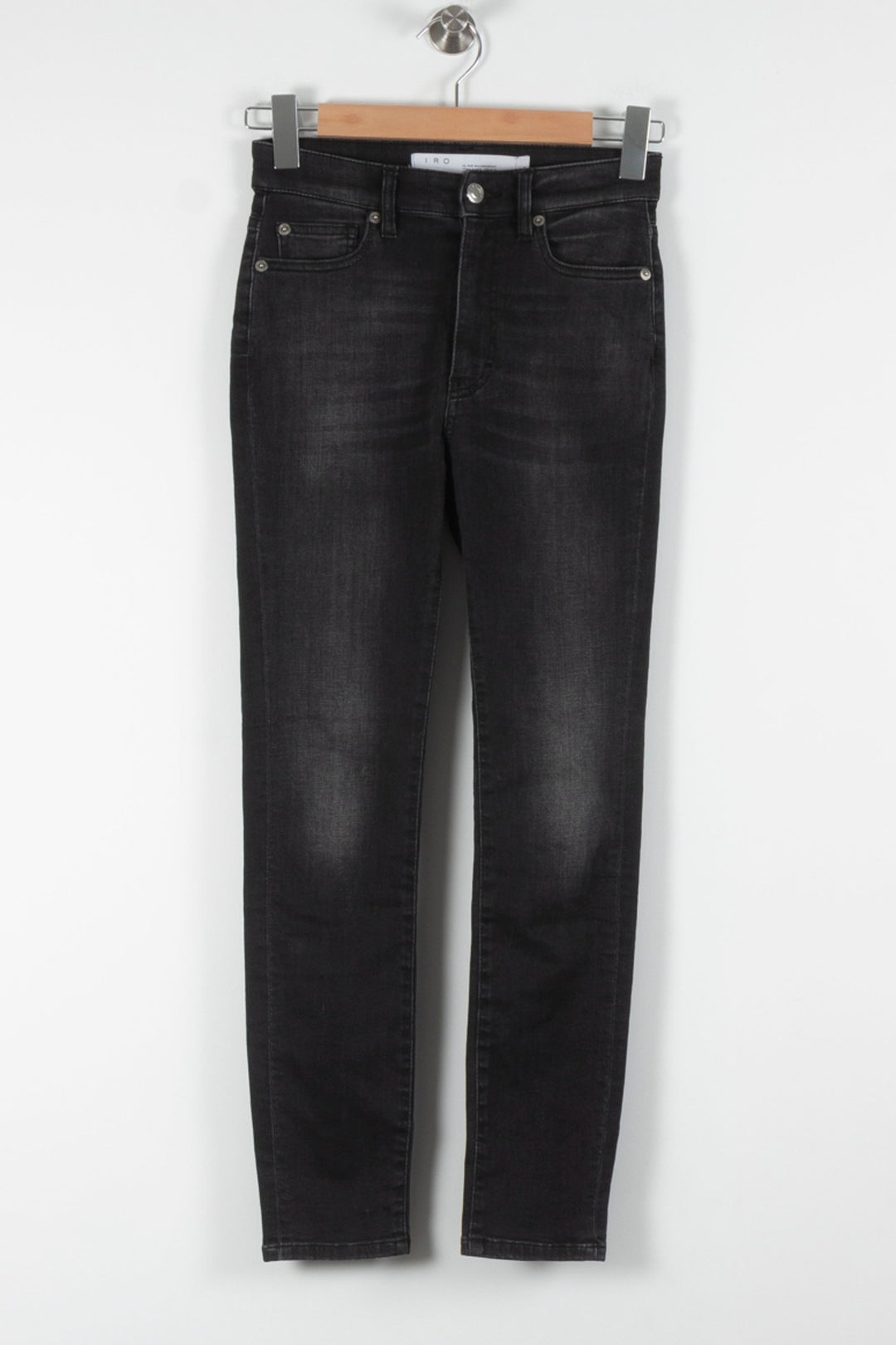 Jean Slim Noir - Taille XS/34 de la marque IRO | PARAD84316 - Vendu par Paradigme - Image 2