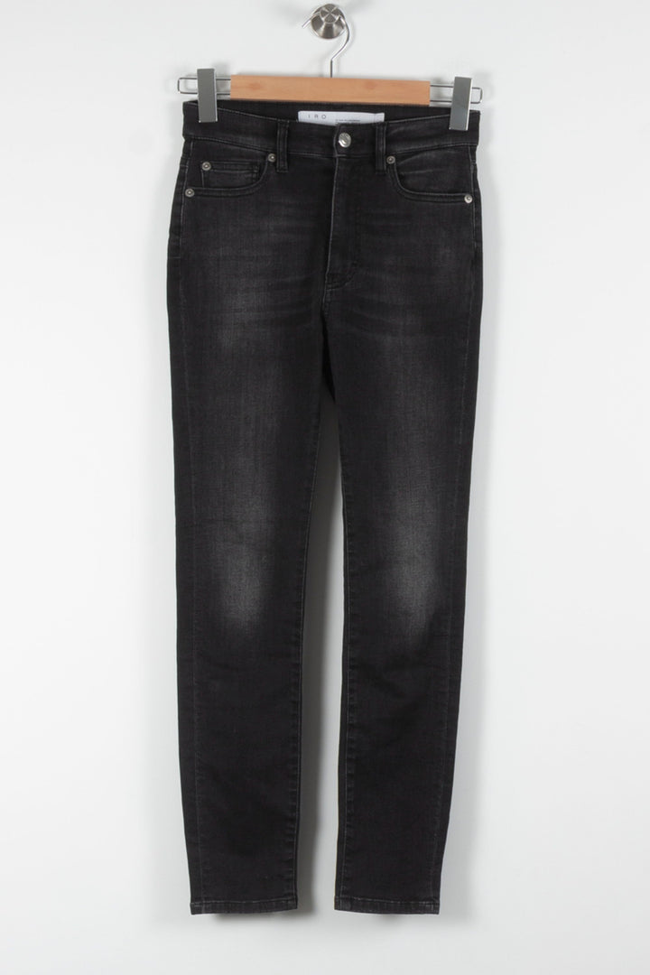 Jean Slim Noir - Taille XS/34 de la marque IRO | PARAD84316 - Vendu par Paradigme - Image 2