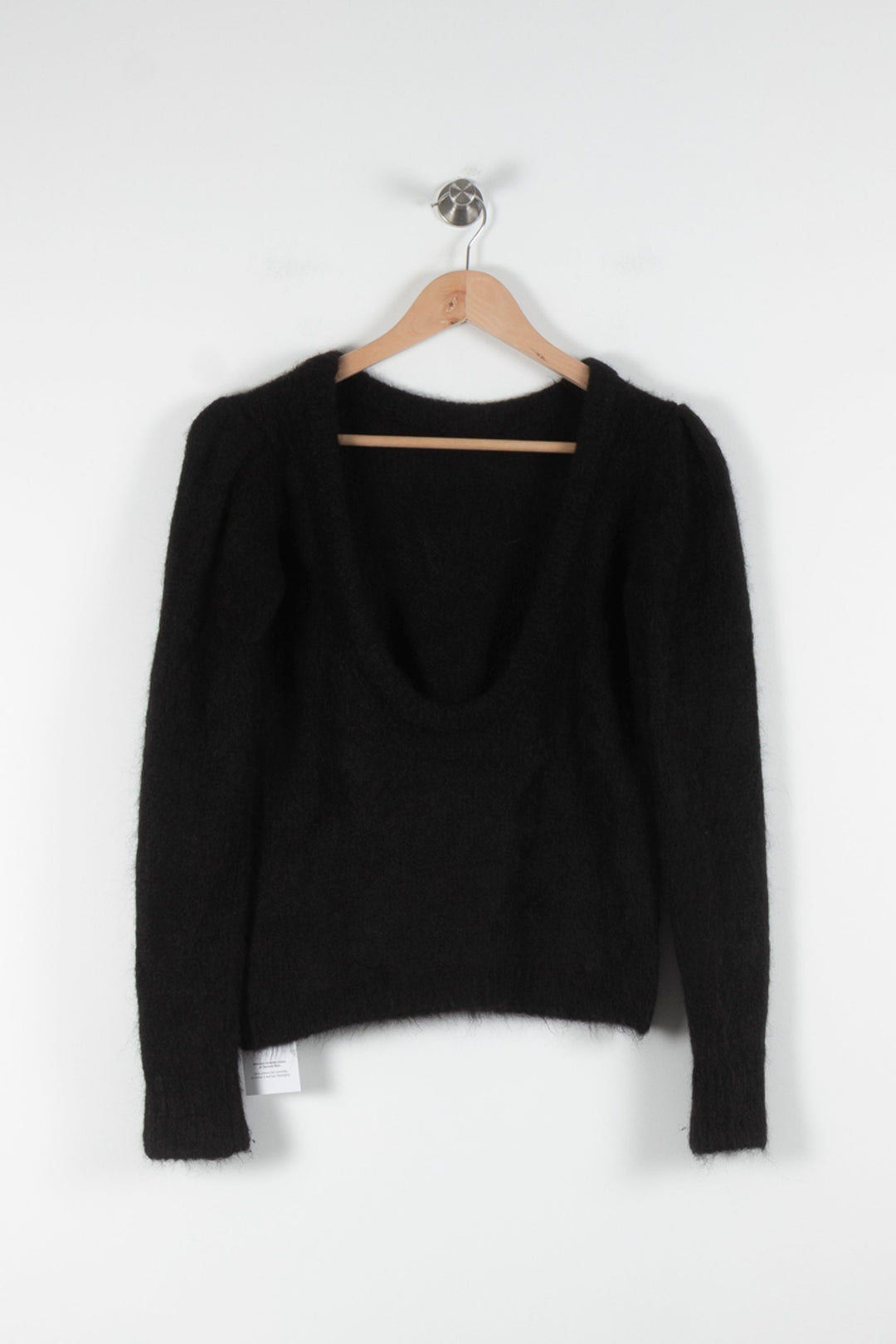 Pull Noir - Taille XS/34 de la marque ba&sh | PARAD84318 - Vendu par Paradigme - Image 4