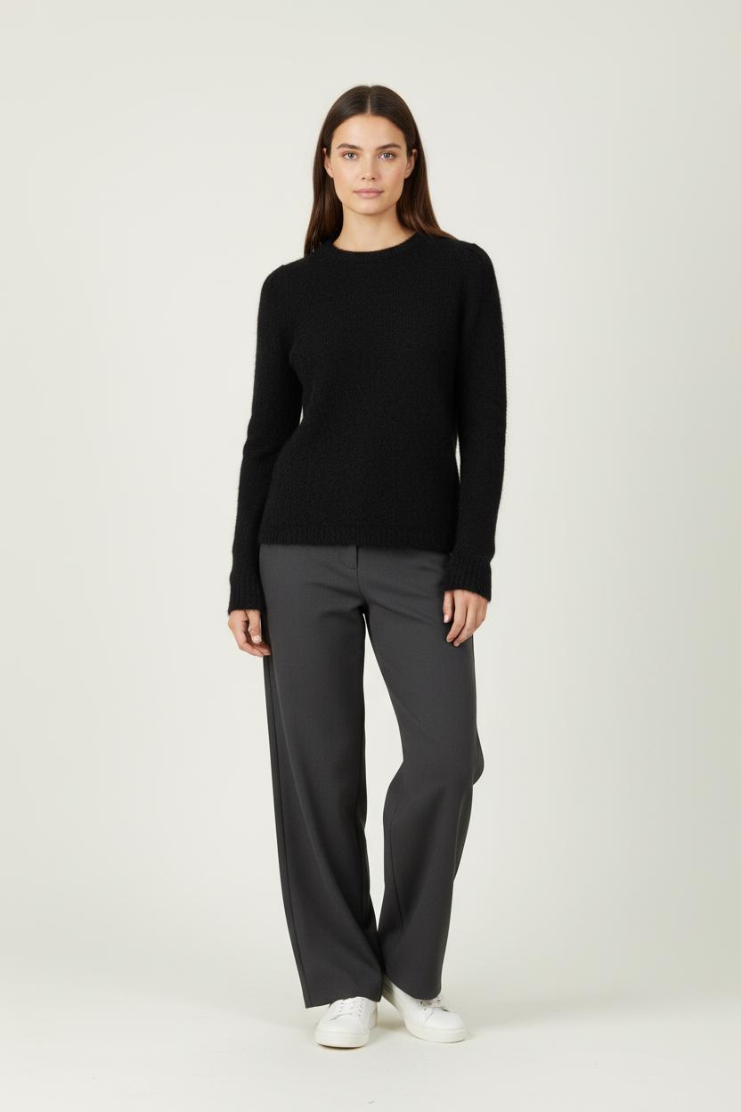 Pull Noir - Taille XS/34 de la marque ba&sh | PARAD84318 - Vendu par Paradigme - Image 1