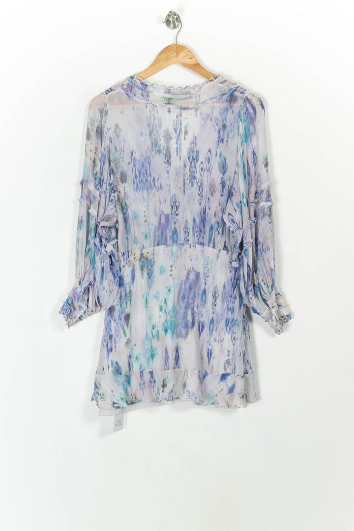 Robe Imprimée Bleu et Violet - Taille S/36 de la marque IRO | PARAD84334 - Vendu par Paradigme - Image 4