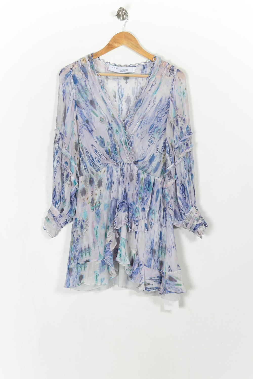 Robe Imprimée Bleu et Violet - Taille S/36 de la marque IRO | PARAD84334 - Vendu par Paradigme - Image 2