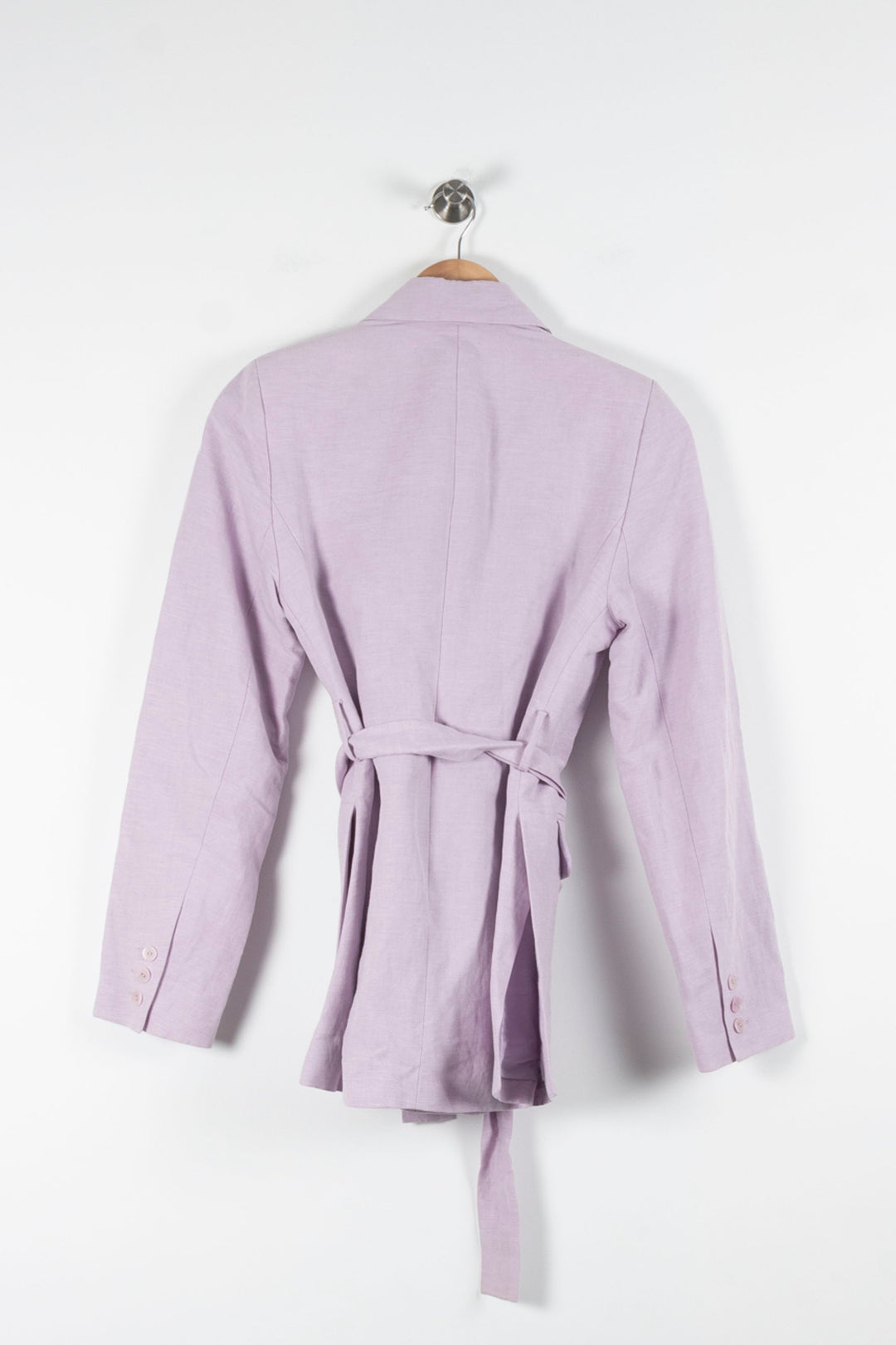 Blazer Violet - Taille XS/34 de la marque Claudie Pierlot | PARAD84335 - Vendu par Paradigme - Image 4