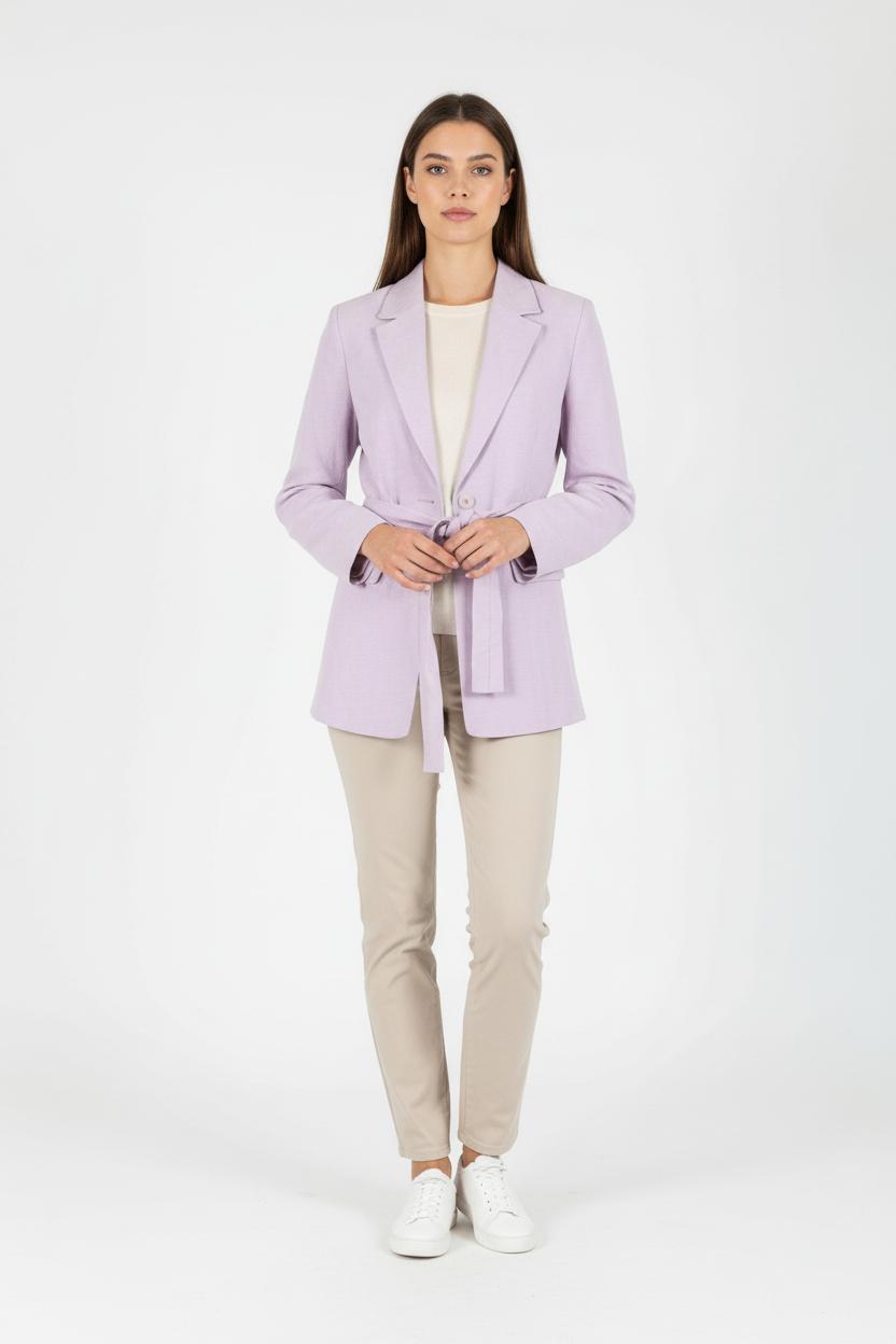 Blazer Violet - Taille XS/34 de la marque Claudie Pierlot | PARAD84335 - Vendu par Paradigme - Image 1
