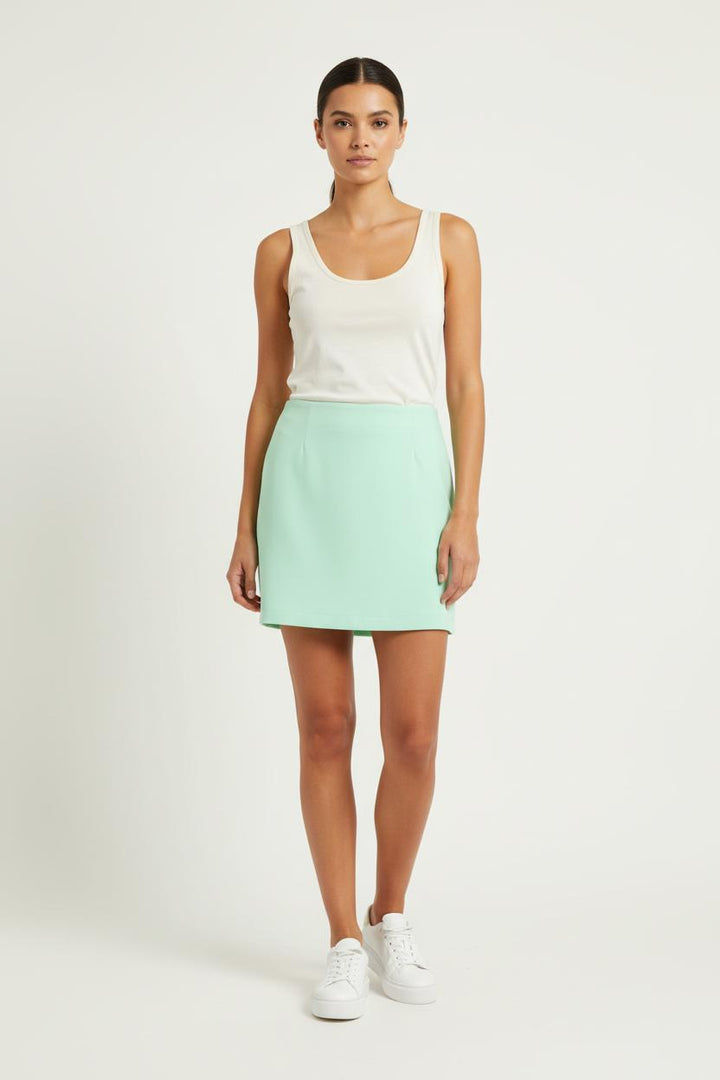 Jupe Courte Verte - Taille S/36 de la marque Grace & Mila | PARAD84338 - Vendu par Paradigme - Image 1