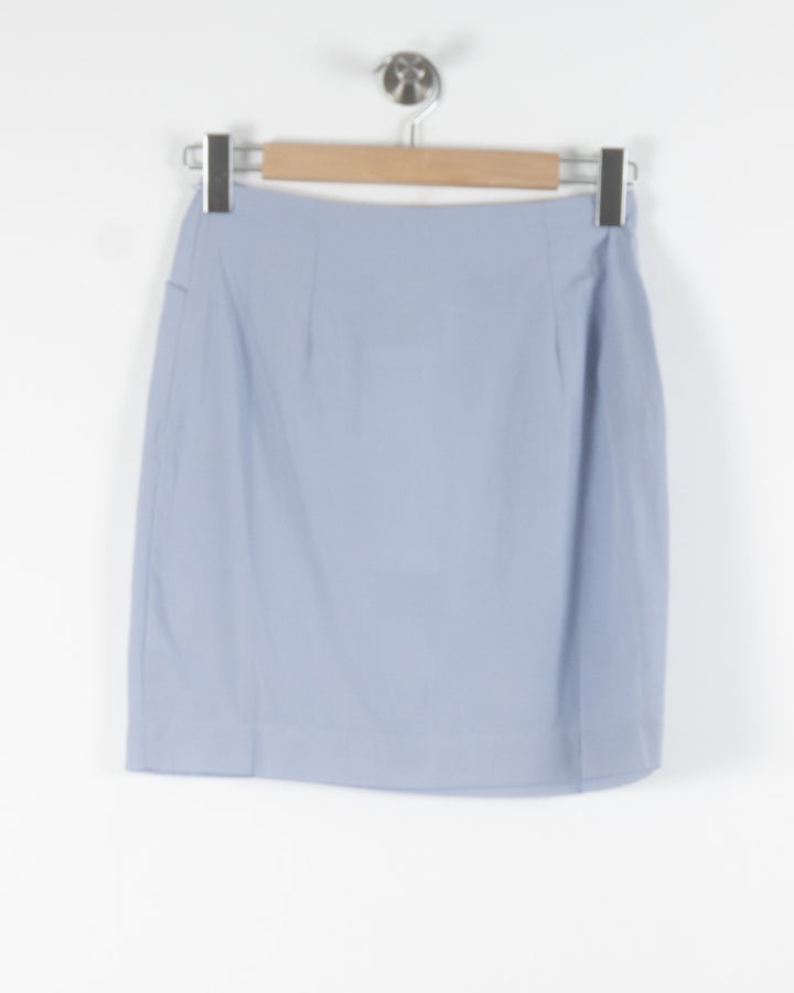 Jupe Droite Bleue - Taille S/36 de la marque Grace & Mila | PARAD84346 - Vendu par Paradigme - Image 4