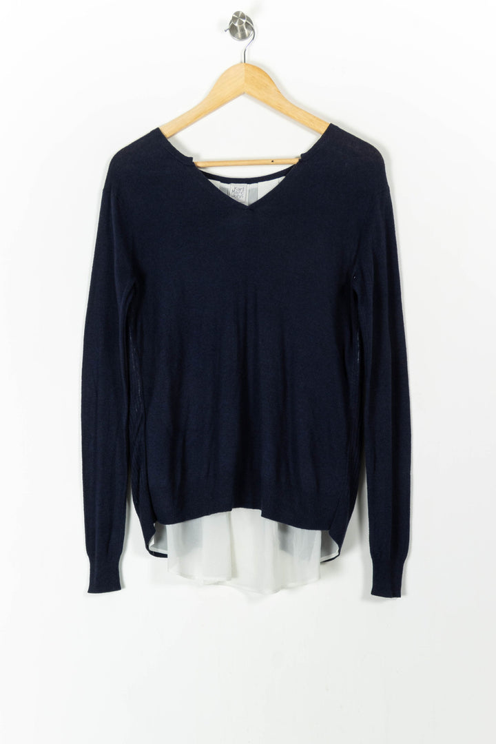 Pull Bleu et Blanc - Taille S/36 de la marque Karl Marc John | PARAD84348 - Vendu par Paradigme - Image 2