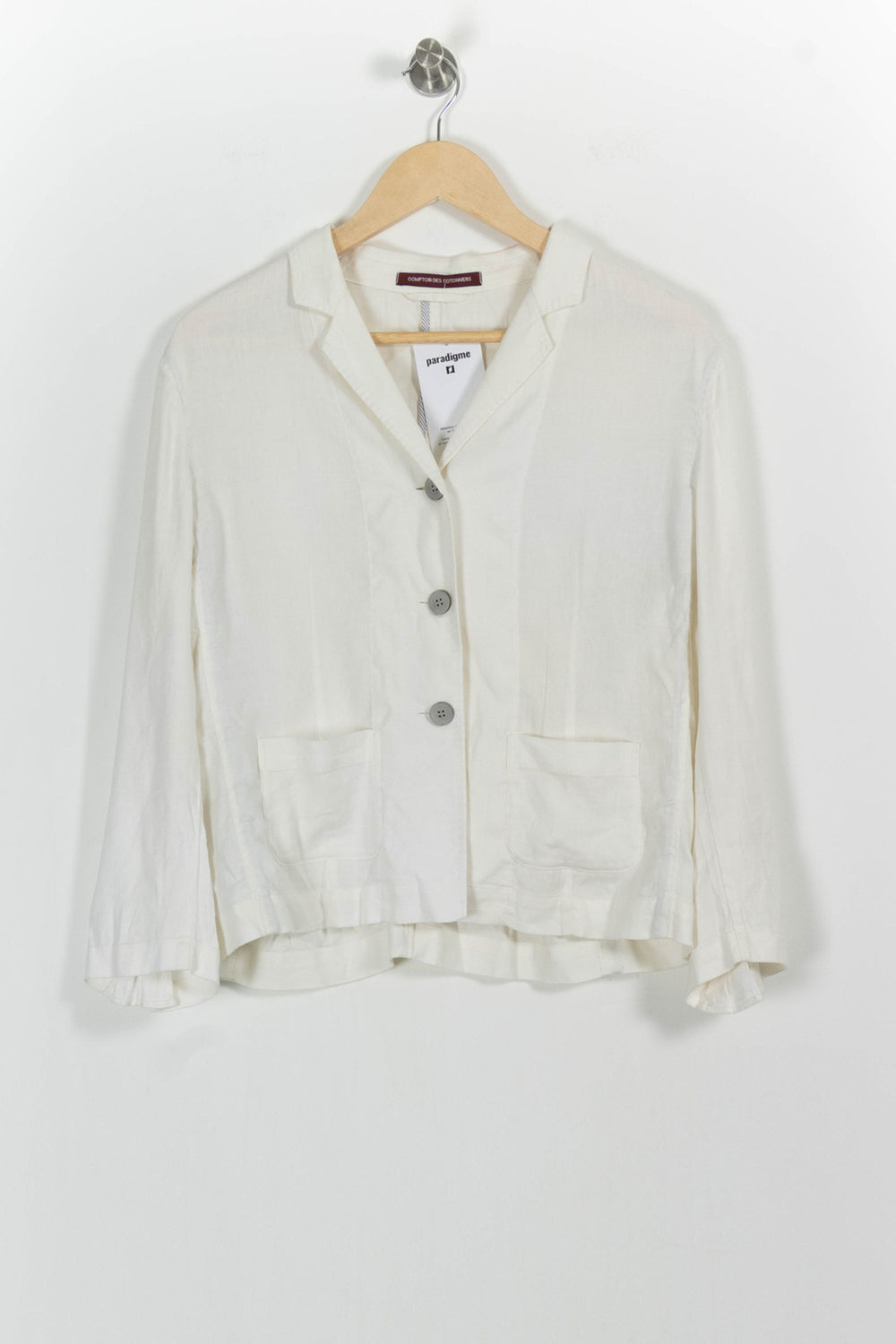 Blazer Blanc - Taille XL/42 de la marque Comptoir des Cotonniers | PARAD84350 - Vendu par Paradigme - Image 2