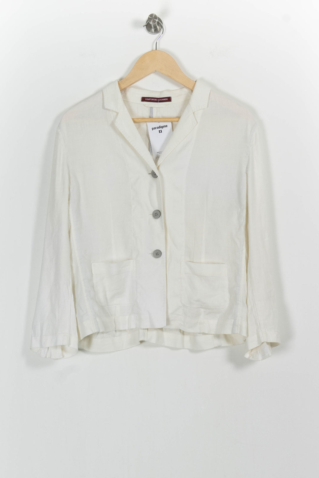 Blazer Blanc - Taille XL/42 de la marque Comptoir des Cotonniers | PARAD84350 - Vendu par Paradigme - Image 2