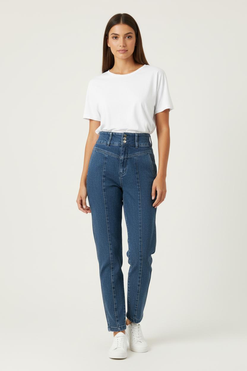 Jean Bleu - Taille XS/34 de la marque Sézane | PARAD84357 - Vendu par Paradigme - Image 1