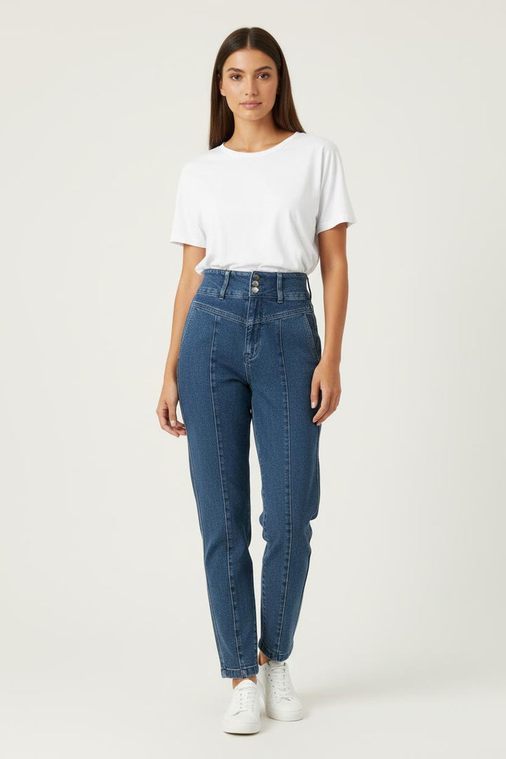 Jean Bleu - Taille XS/34 de la marque Sézane | PARAD84357 - Vendu par Paradigme - Image 1
