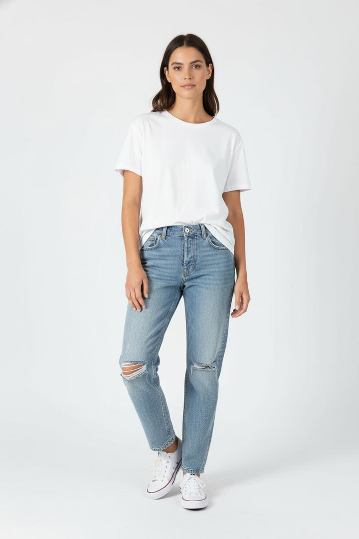 Jean Délavé Bleu - Taille S/36 de la marque ba&sh | PARAD84358 - Vendu par Paradigme - Image 1