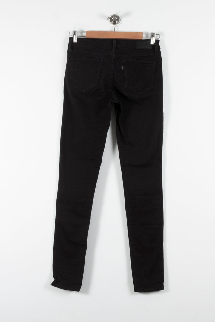 Jean Skinny Noir - Taille S/36 de la marque Levi's | PARAD84361 - Vendu par Paradigme - Image 4