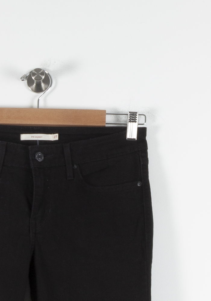 Jean Skinny Noir - Taille S/36 de la marque Levi's | PARAD84361 - Vendu par Paradigme - Image 3