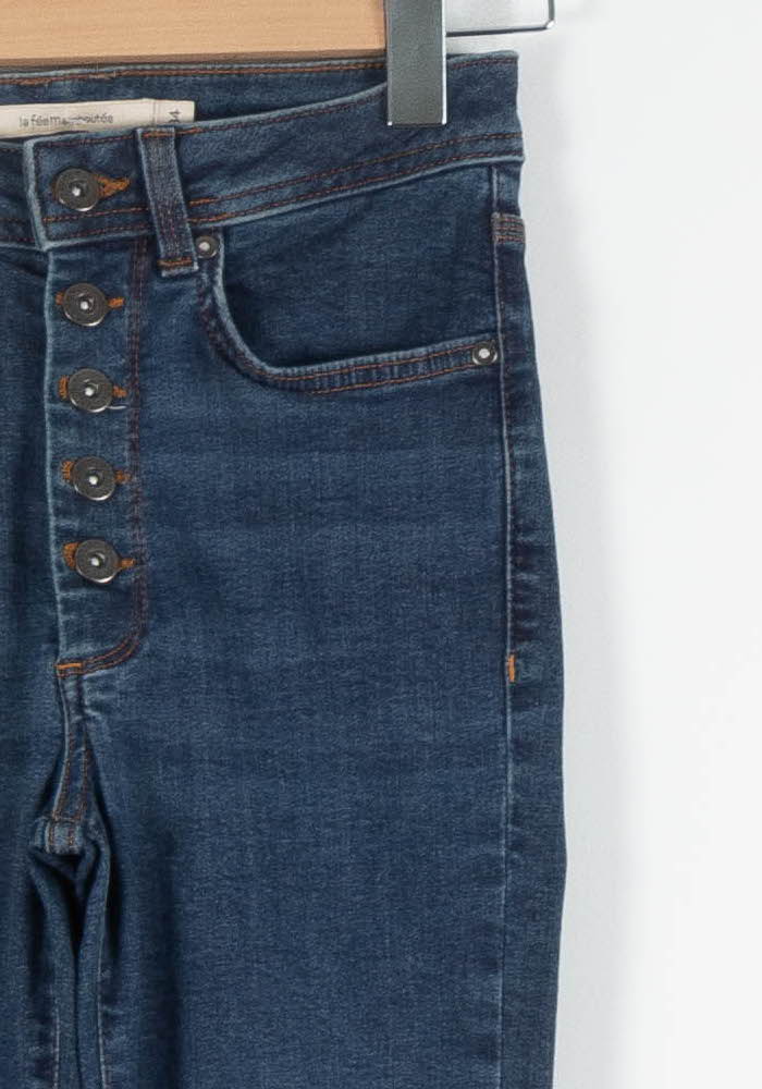 Jean Bleu - Taille XS/34 de la marque La Fée Maraboutée | PARAD84364 - Vendu par Paradigme - Image 3