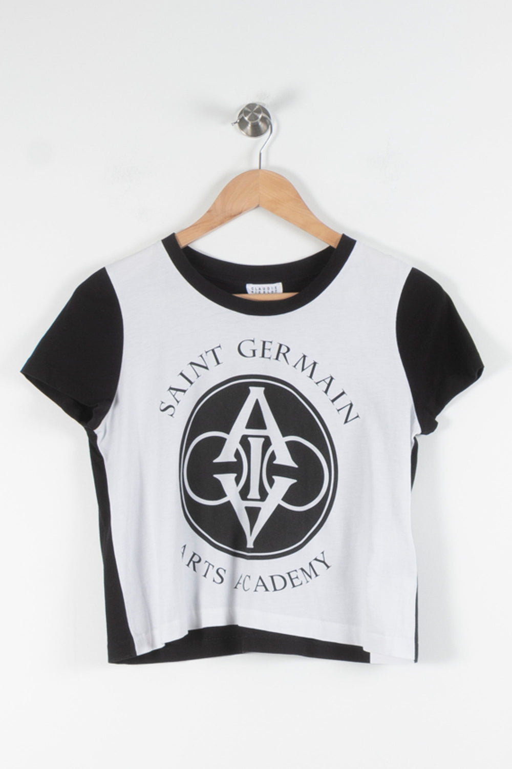 Tee-shirt Noir et Blanc - Taille S/36 de la marque Claudie Pierlot | PARAD84367 - Vendu par Paradigme - Image 2