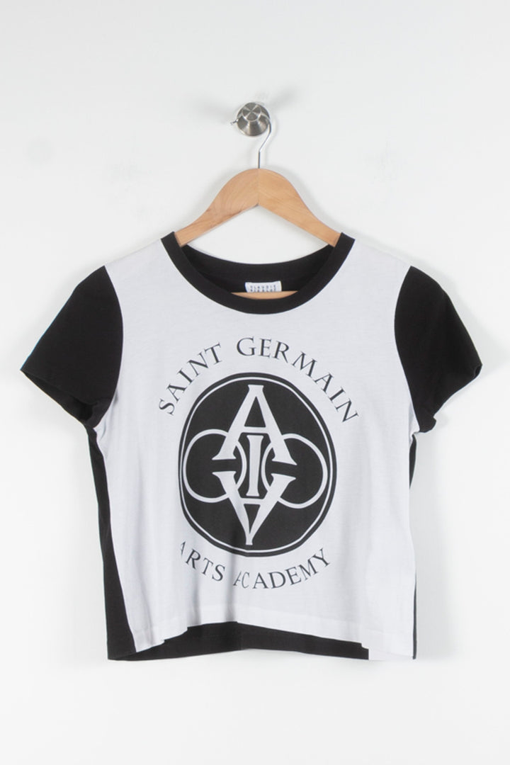 Tee-shirt Noir et Blanc - Taille S/36 de la marque Claudie Pierlot | PARAD84367 - Vendu par Paradigme - Image 2