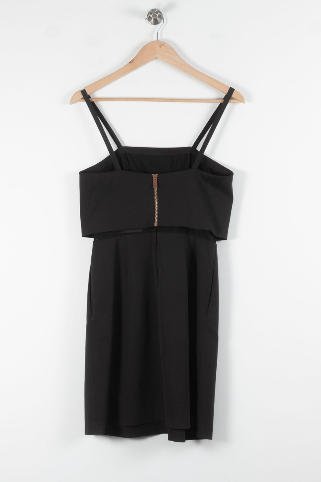 Robe Droite Noire - Taille S/36 de la marque Maje | PARAD84371 - Vendu par Paradigme - Image 4