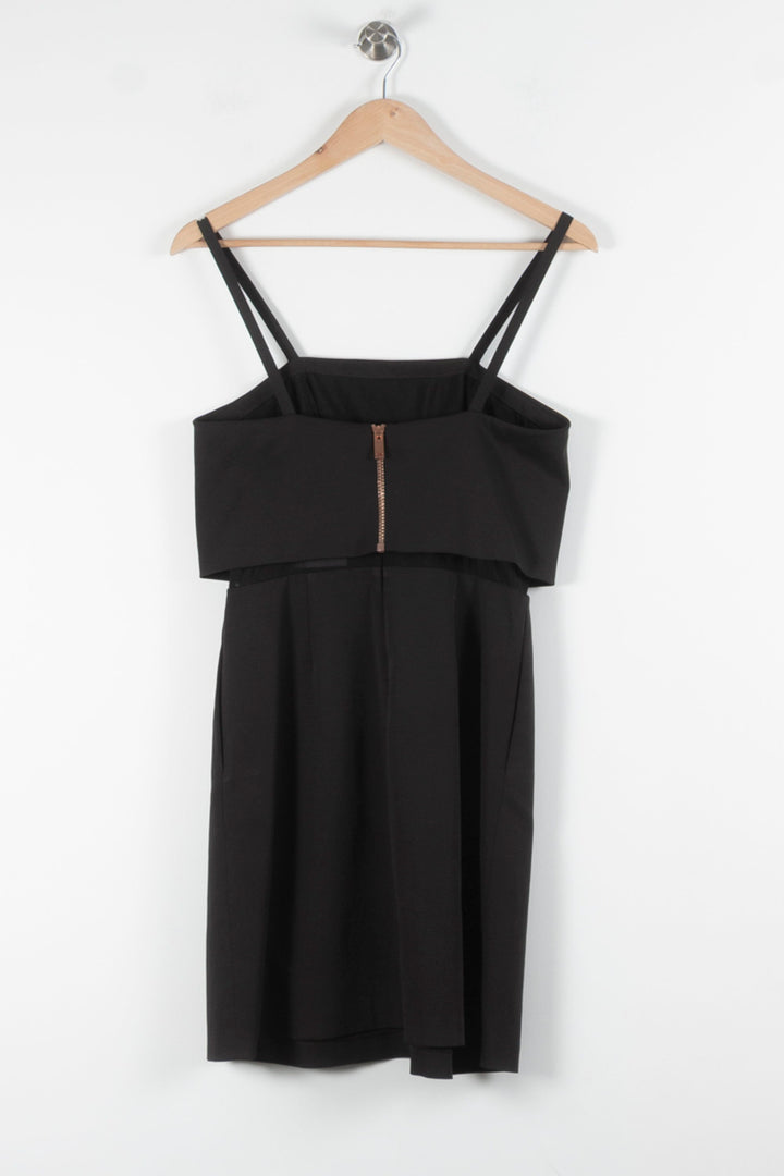 Robe Droite Noire - Taille S/36 de la marque Maje | PARAD84371 - Vendu par Paradigme - Image 4