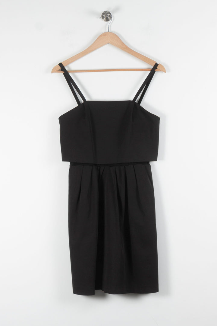Robe Droite Noire - Taille S/36 de la marque Maje | PARAD84371 - Vendu par Paradigme - Image 2