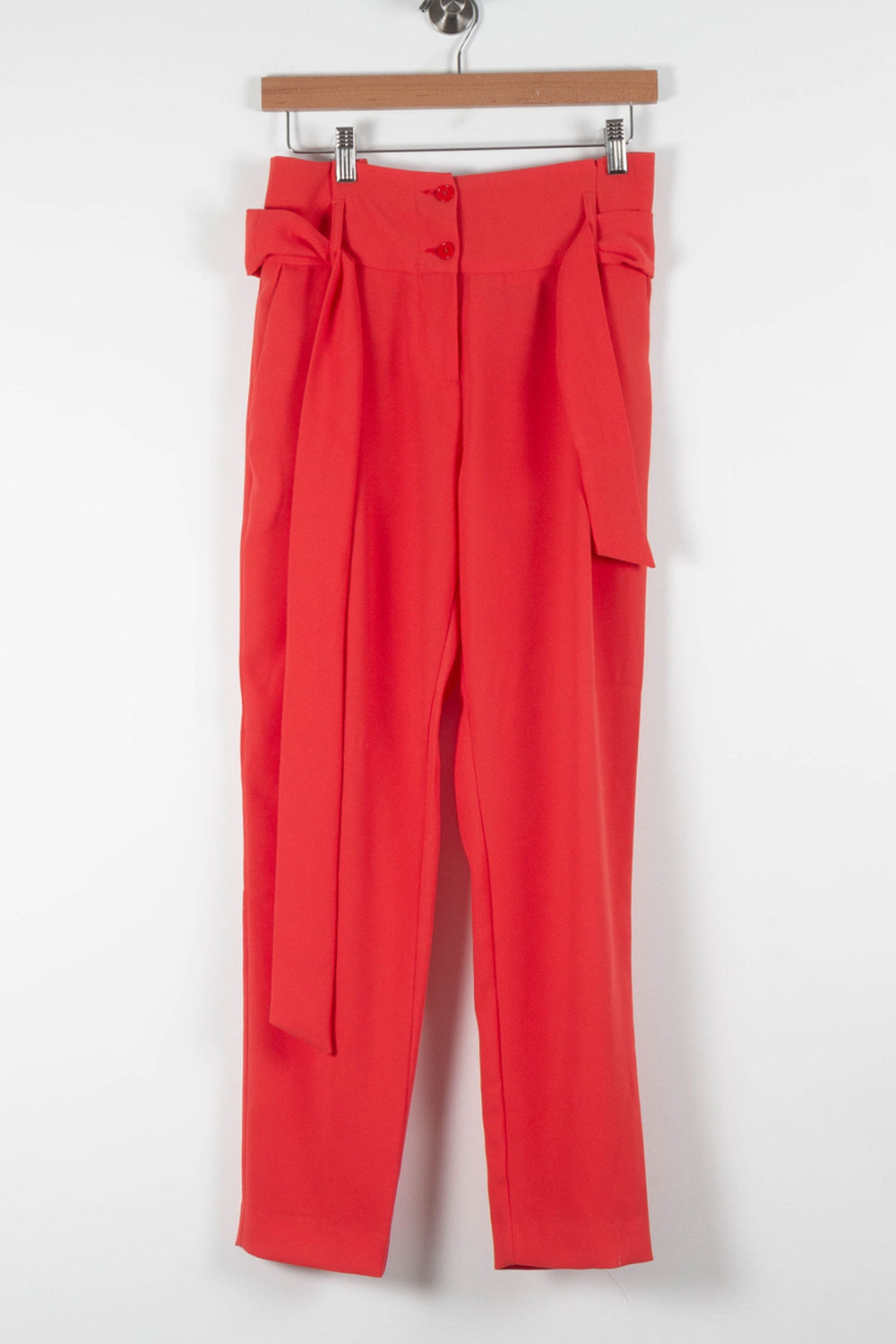 Pantalon Rouge - Taille S/36 de la marque IKKS | PARAD84385 - Vendu par Paradigme - Image 2