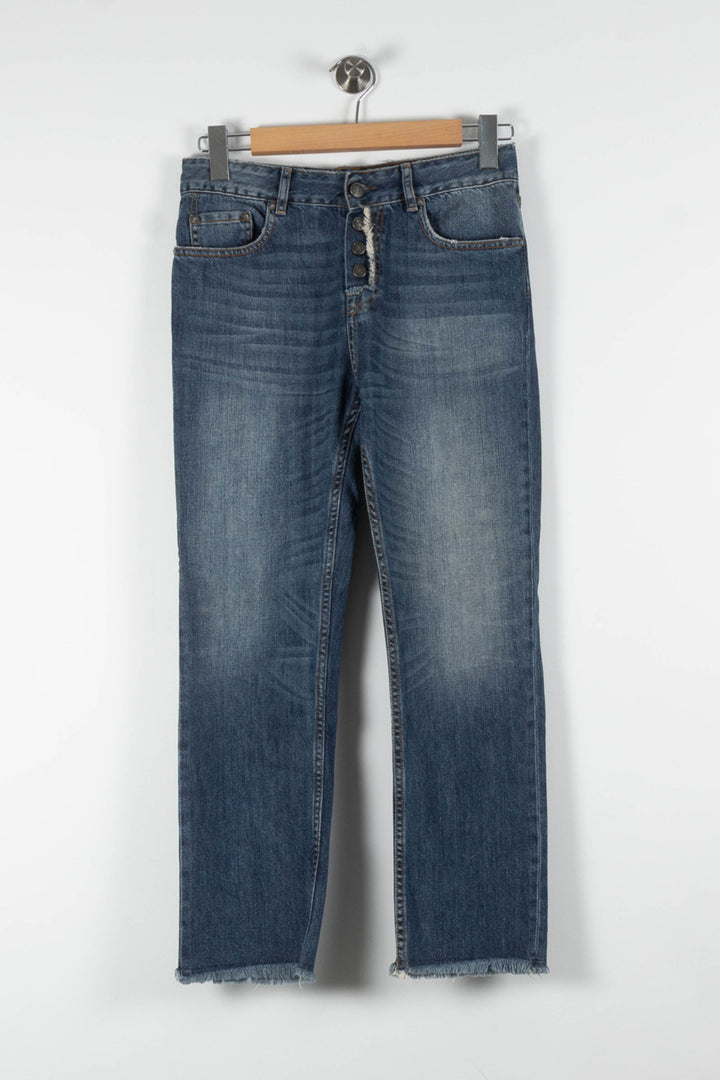 Jean Droit Bleu - Taille S/36 de la marque Bérénice | PARAD84391 - Vendu par Paradigme - Image 2