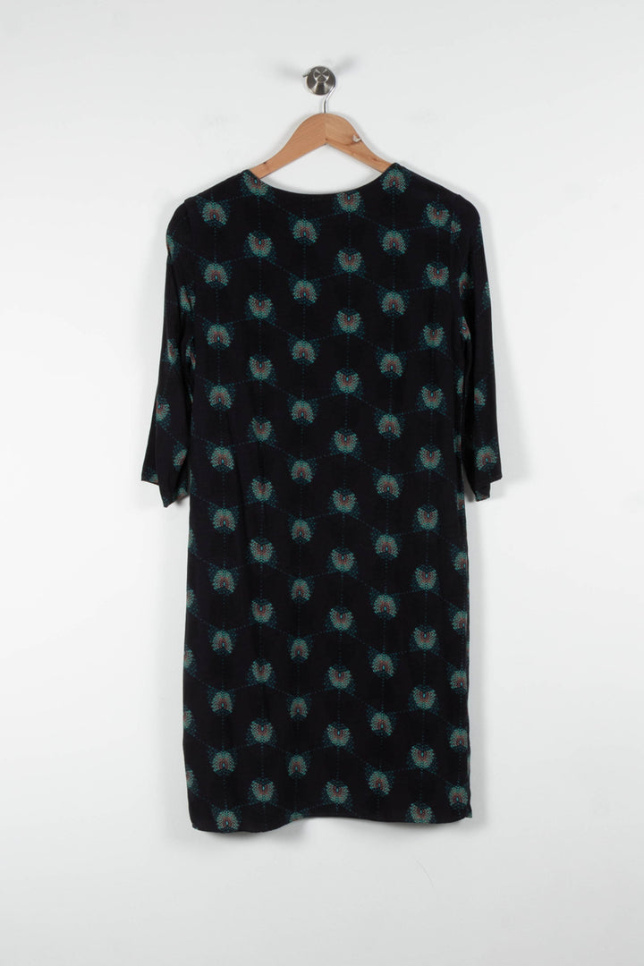 Robe Courte Noire et Verte - Taille S/36 de la marque One Step | PARAD84398 - Vendu par Paradigme - Image 4