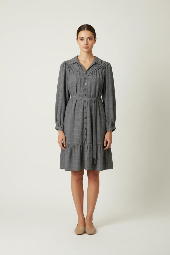 Robe Chemise Grise - Taille S/36 de la marque Pablo | PARAD84399 - Vendu par Paradigme - Image 1
