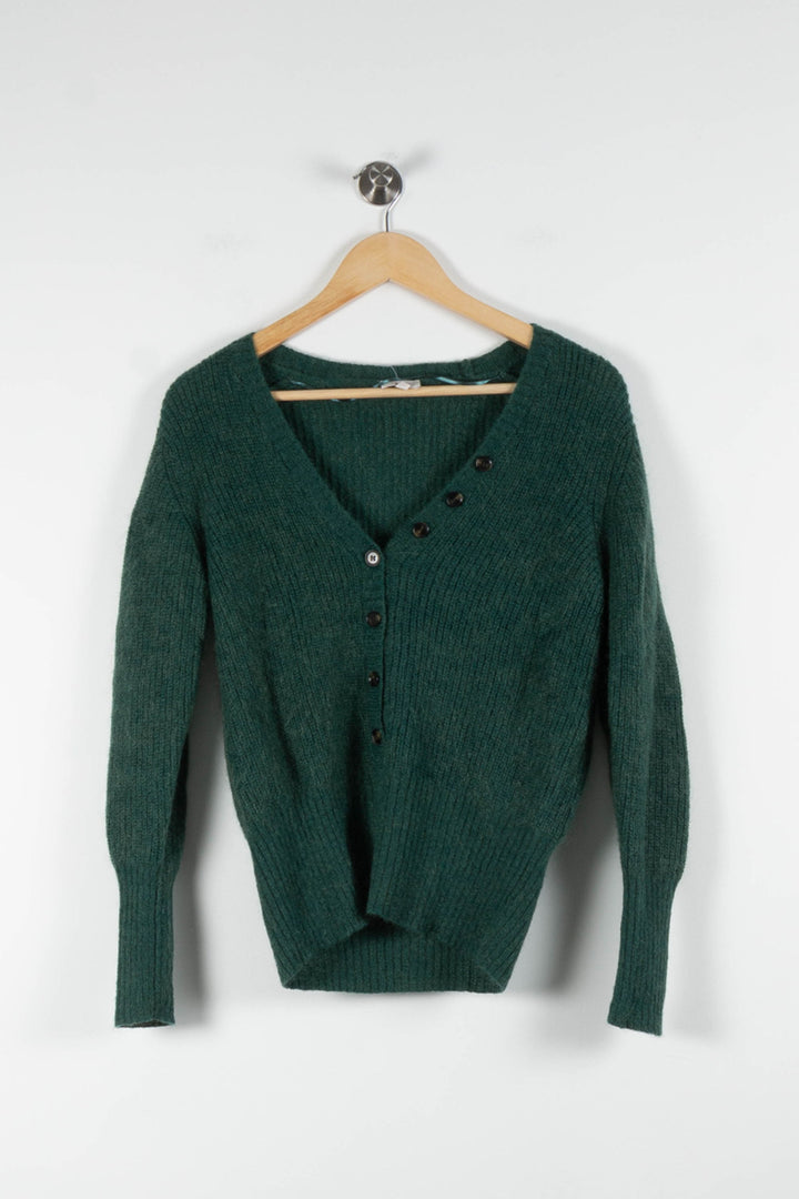 Cardigan Vert - Taille S/36 de la marque Pablo | PARAD84402 - Vendu par Paradigme - Image 2