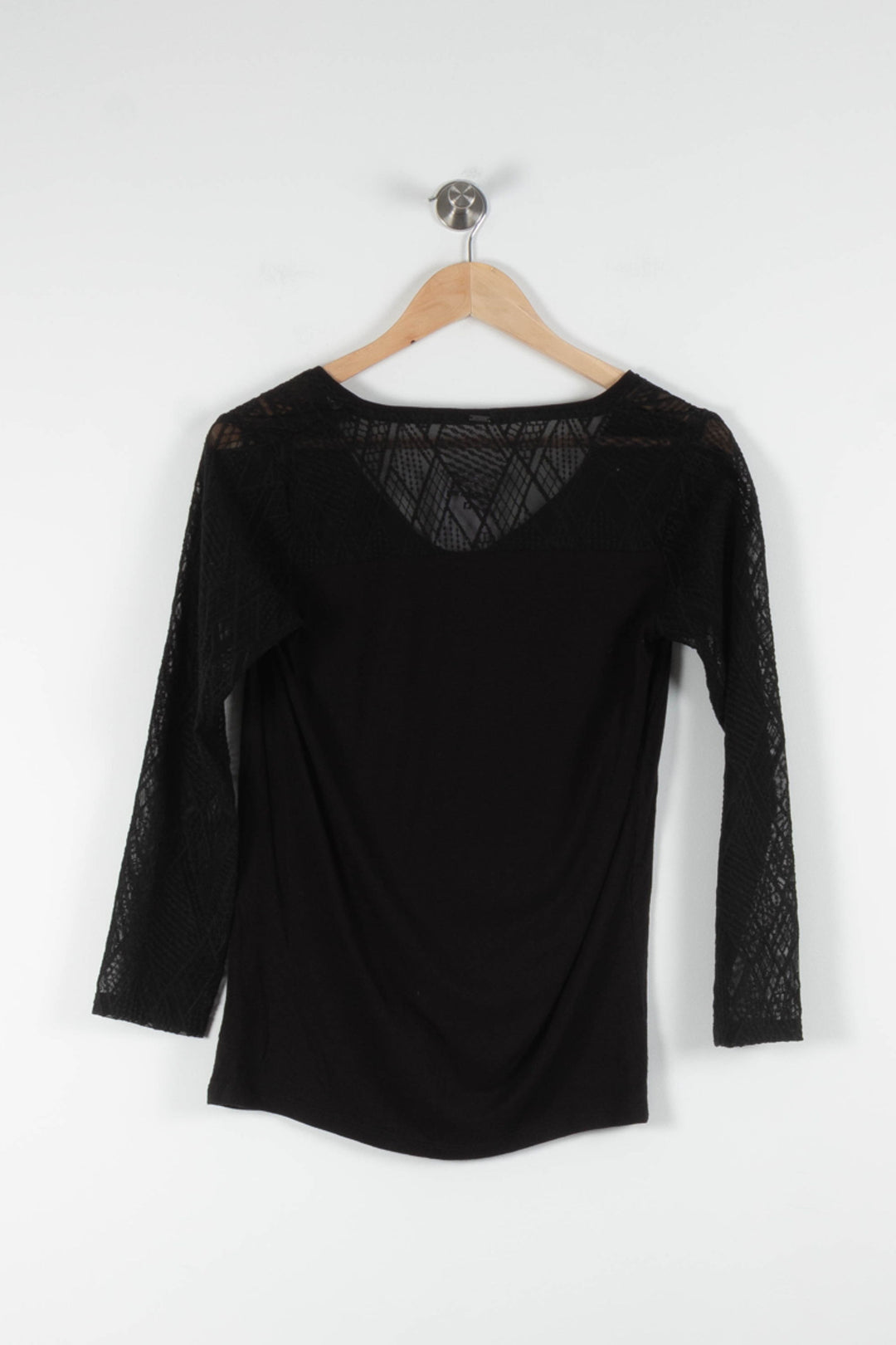 Tunique Noire - Taille S/36 de la marque IKKS | PARAD84409 - Vendu par Paradigme - Image 4