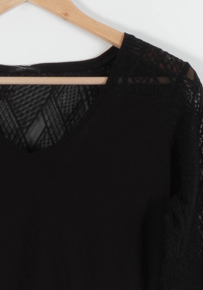 Tunique Noire - Taille S/36 de la marque IKKS | PARAD84409 - Vendu par Paradigme - Image 3